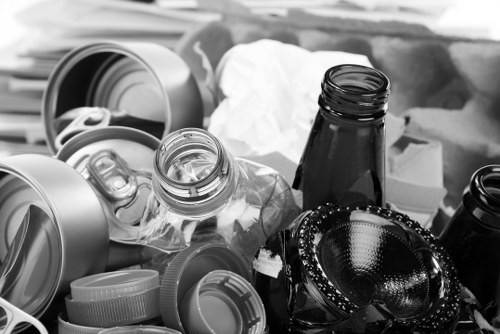 Segregated bags and containers for hazardous materials